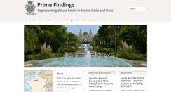Desktop Screenshot of primefindings.com